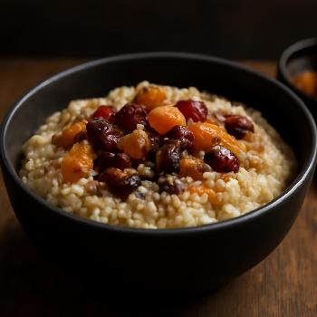 Porridge d'Avoine aux Graines et Fruits Secs: Le Petit Déjeuner Parfait pour Faire le Plein d'Energie