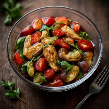 Poulet Sauté aux Légumes d'Été et Sauce Tamari (Sans Gluten)