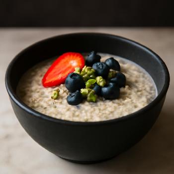 Pudding de Chia Sans Oeufs au Lait d'Amande