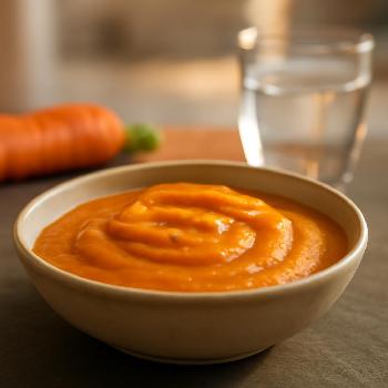 Purée de Carottes Douce pour Bébé (4-6 mois)