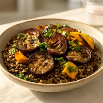 Salade de Lentilles et Légumes Grillés: Un Repas Complet et Léger