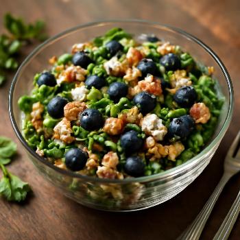 Salade de Quinoa aux Myrtilles et Noix : Un Festin pour le Cœur et les Antioxydants