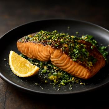 Saumon Grillé au Citron et Herbes Fraîches (Paléo)
