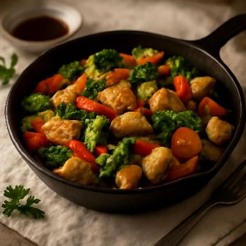 Sauté de Poulet Whole30 aux Légumes et Aminos de Coco