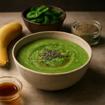 Smoothie Banane et Épinards Sans Produits Laitiers