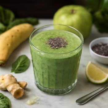 Smoothie Vert Énergisant (Faible en Sodium)
