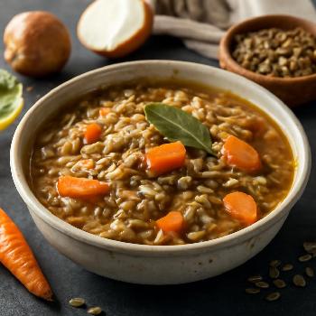 Soupe de Choucroute et Lentilles, Réconfortante et Nutritive