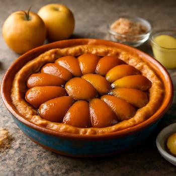 Tarte Tatin aux Pommes Sans Lait