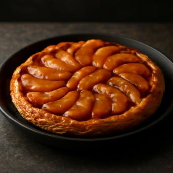 Tarte Tatin Végétalienne aux Pommes Caramélisées