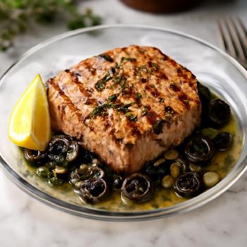 Thon Grillé à la Méditerranéenne (Keto)