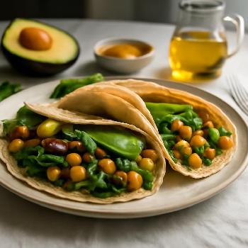 Wraps de Pois Chiches aux Épices Anti-Inflammatoires : Un Déjeuner Revigorant
