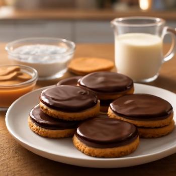 Biscuits Sans Cuisson Chocolat-Cacahuète