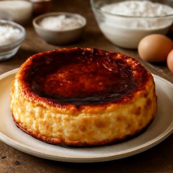 Cheesecake Basque Brûlé Traditionnel