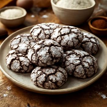 Chocolate Crinkle Cookies : La recette ultime!