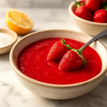 Coulis de Fraises Facile