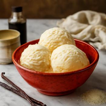 Crème Glacée à la Vanille Française Simplifiée