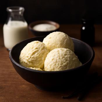 Crème Glacée à la Vanille Intense