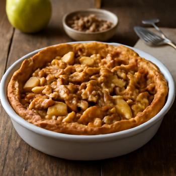 Croustade aux Pommes à la Cannelle et aux Noix