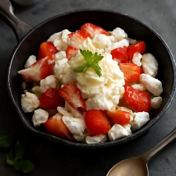 Eton Mess Express aux Fraises et Crème Fouettée