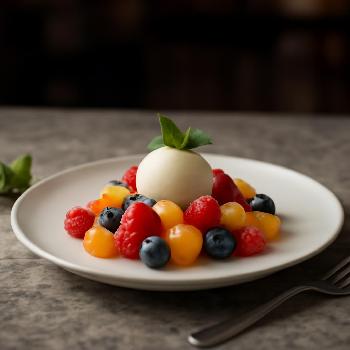 L'Art de la Présentation des Fruits en Dessert