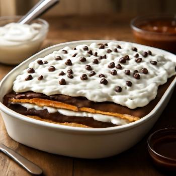 Lasagnes au Chocolat Sans Cuisson