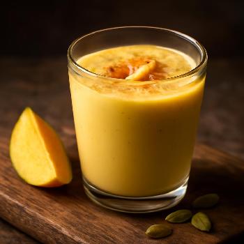 Lassi Mangue Cardamome Rafraîchissant