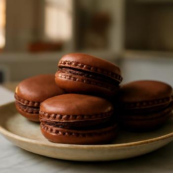 Macarons au Chocolat