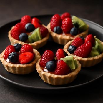 Mini Tartelettes aux Fruits Frais : Un Délice Fruité et Croquant