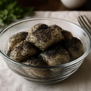 Mochi au Sésame Noir (Kurogoma Mochi)