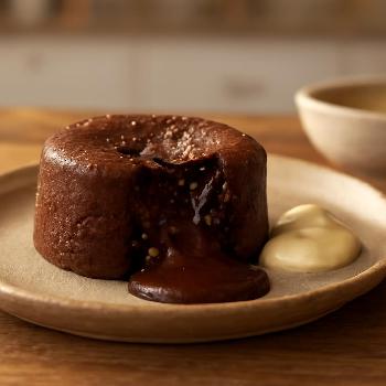 Moelleux au Chocolat Noir et Miso Blanc