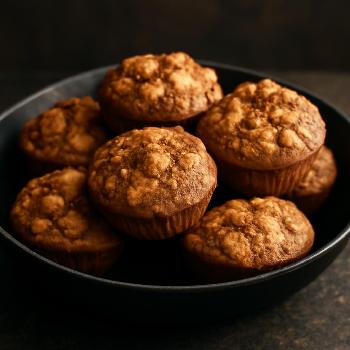 Muffins aux Pommes et Cannelle