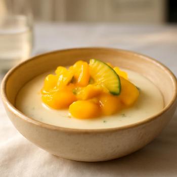 Panna Cotta Coco & Mangue (Vegan)