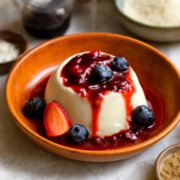 Panna Cotta Coco Vegan Facile