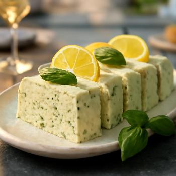 Semifreddo au Citron et Basilic