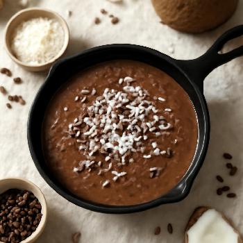 Smoothie Chocolat Noix de Coco Décadent