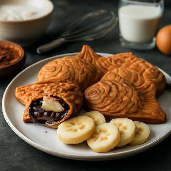 Taiyaki au Chocolat et Banane