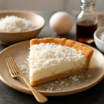 Tarte à la Crème de Coco