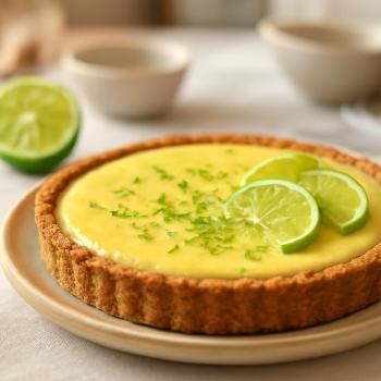 Tarte au Citron Vert : Un Délice Acidulé