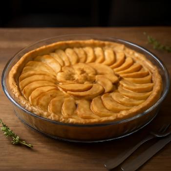 Tarte aux Pommes Classique et Réconfortante