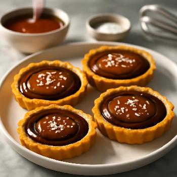 Tartelettes Chocolat Caramel au Beurre Salé