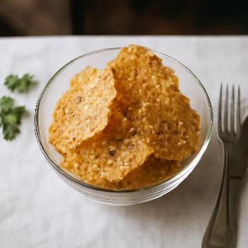 Tuiles au Parmesan et Sésame