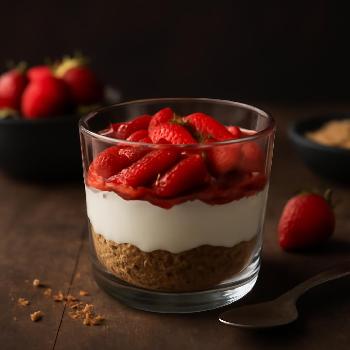 Verrines Fraises Spéculoos