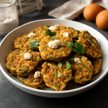 Beignets de Courgette à la Feta et Menthe