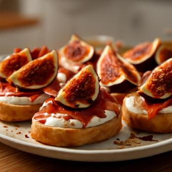Canapés Prosciutto-Figue au Balsamique Réduit