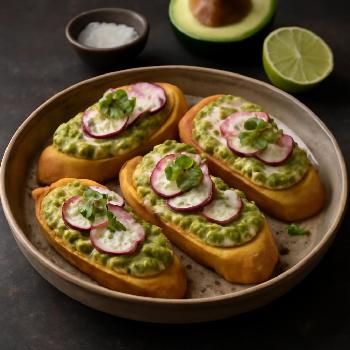 Crostinis Avocat-Radis : Un Apéritif Végétarien Éclatant