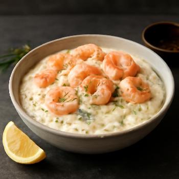 Dip crémeux aux crevettes et au citron