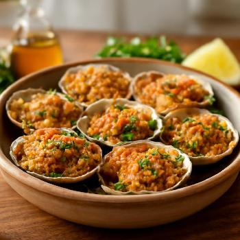 Palourdes Gratinées à la Provençale