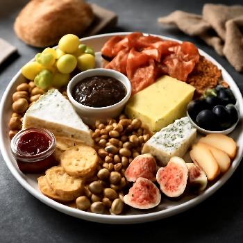 Planche Fromages et Charcuterie Gourmande
