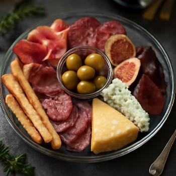 Plateau de Charcuterie Italienne Raffinée