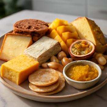 Plateau de Fromages et Fruits Exotique : Voyage des Sens